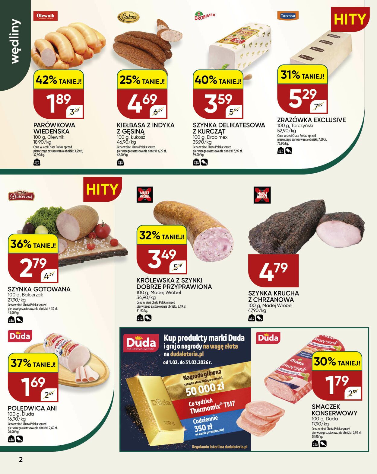 Gazetka Chata Polska 11.03.2026 - 19.03.2026