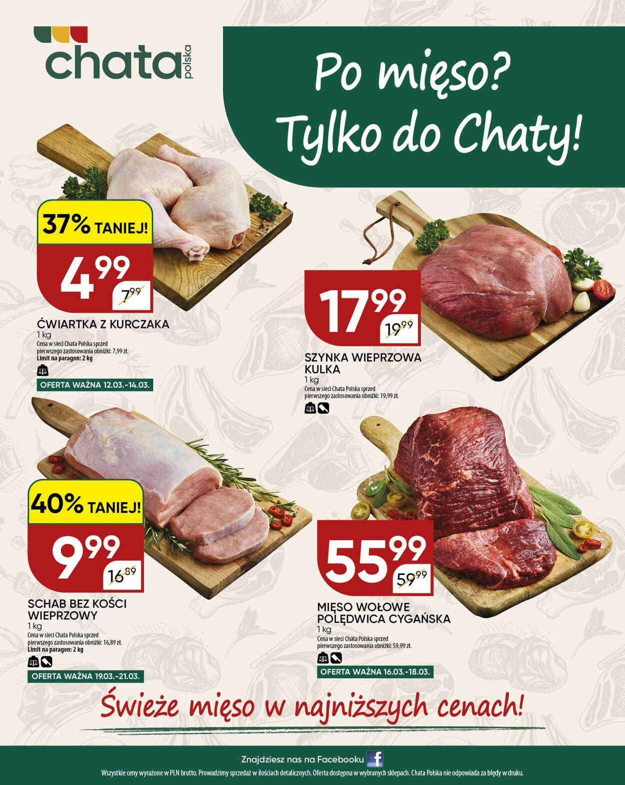 Gazetka Chata Polska 11.03.2026 - 19.03.2026