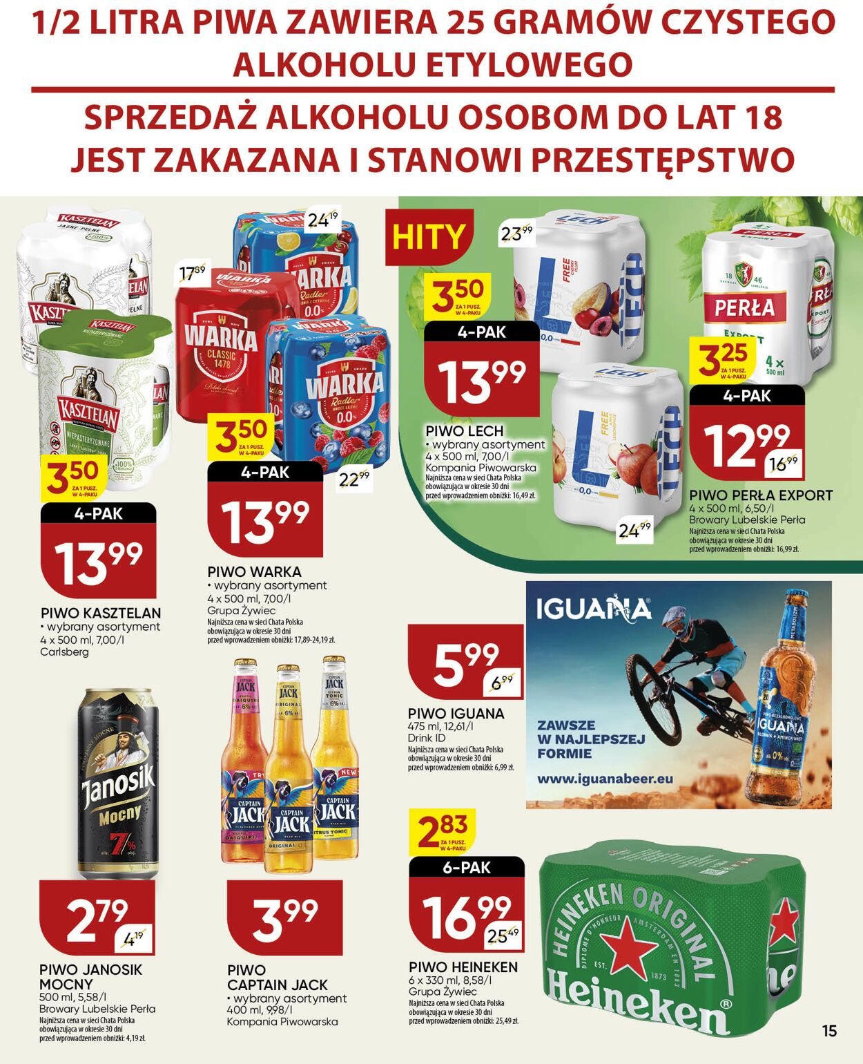 Gazetka Chata Polska 25.09.2025 - 05.10.2025
