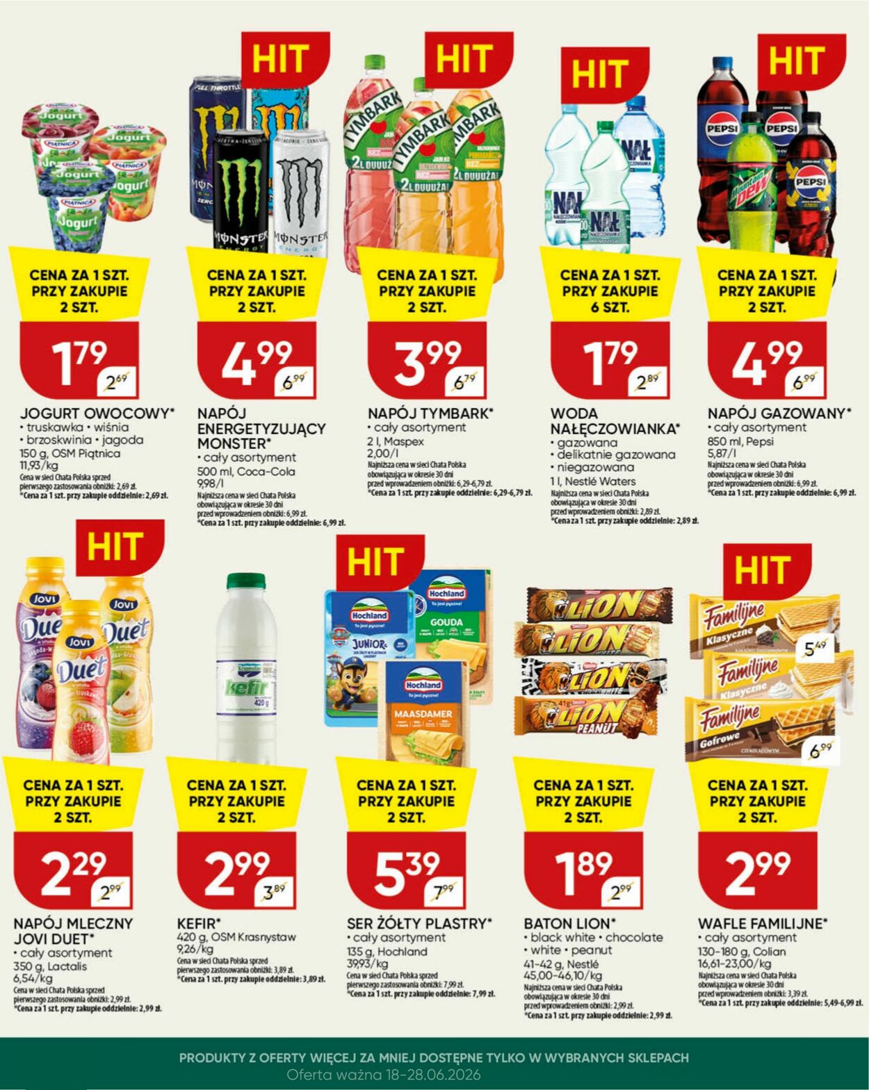 Gazetka Chata Polska 16.06.2026 - 24.06.2026
