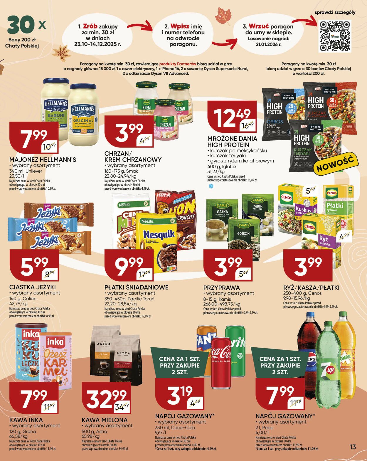 Gazetka Chata Polska 20.11.2025 - 30.11.2025