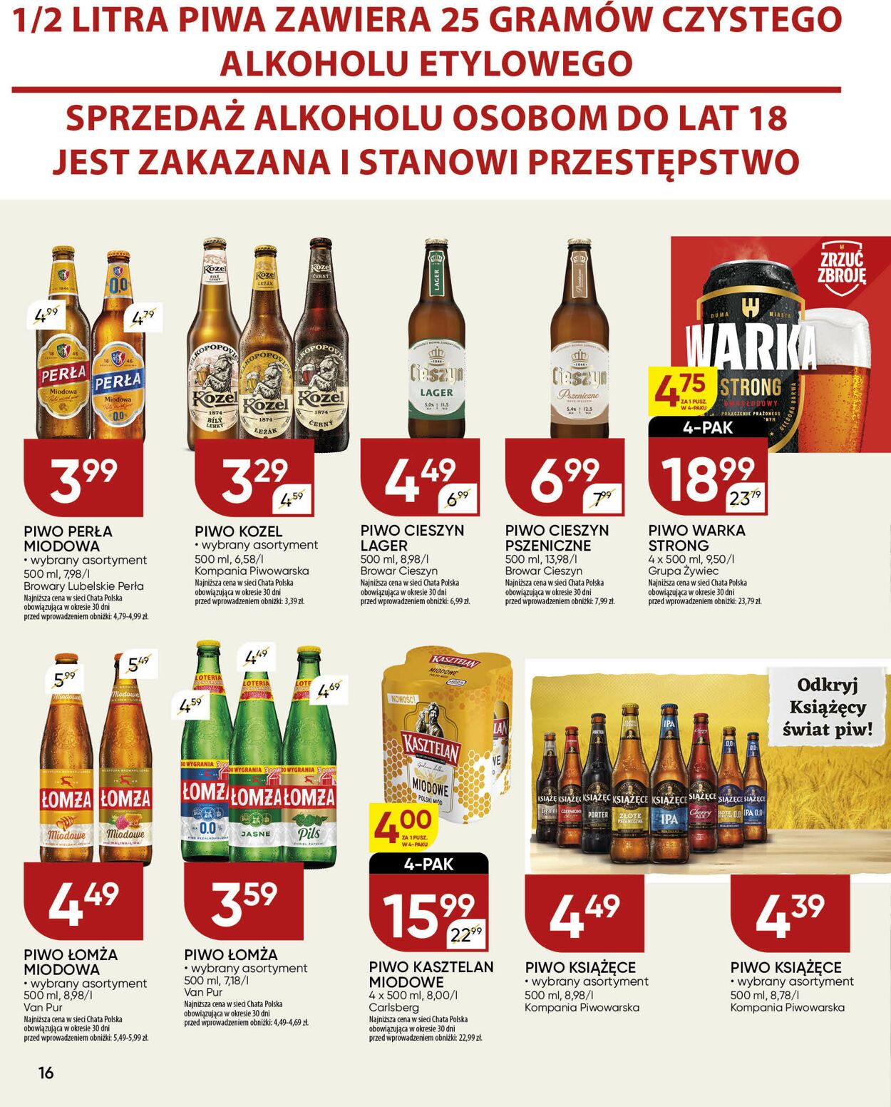 Gazetka Chata Polska 20.11.2025 - 30.11.2025