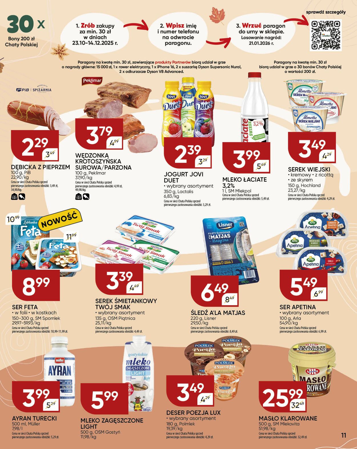 Gazetka Chata Polska 20.11.2025 - 30.11.2025