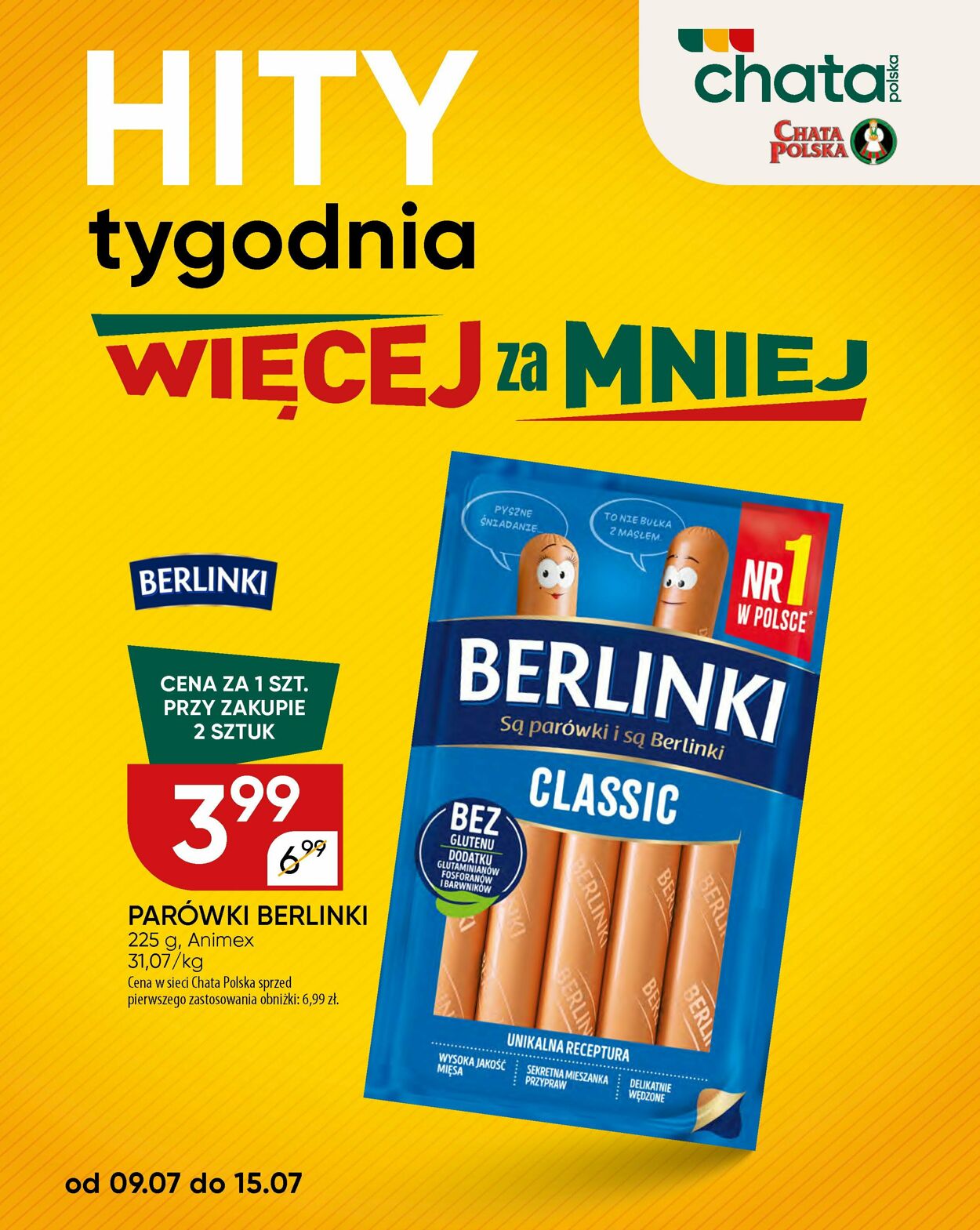 Gazetka Chata Polska 14.07.2026 - 22.07.2026