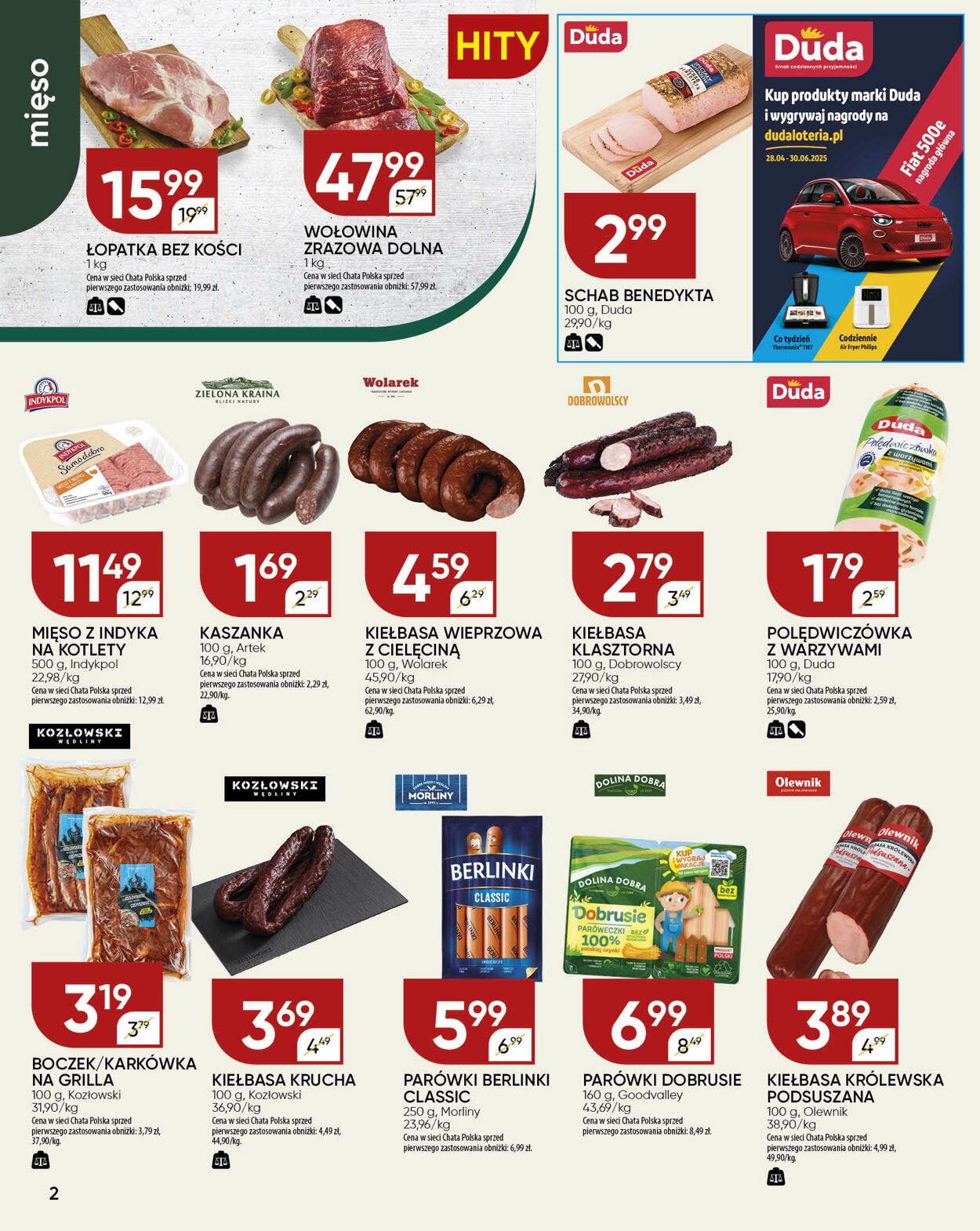 Gazetka Chata Polska 22.05.2025 - 01.06.2025