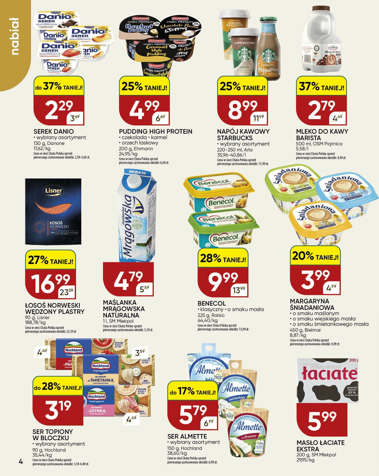 Gazetka Chata Polska 08.04.2026 - 16.04.2026
