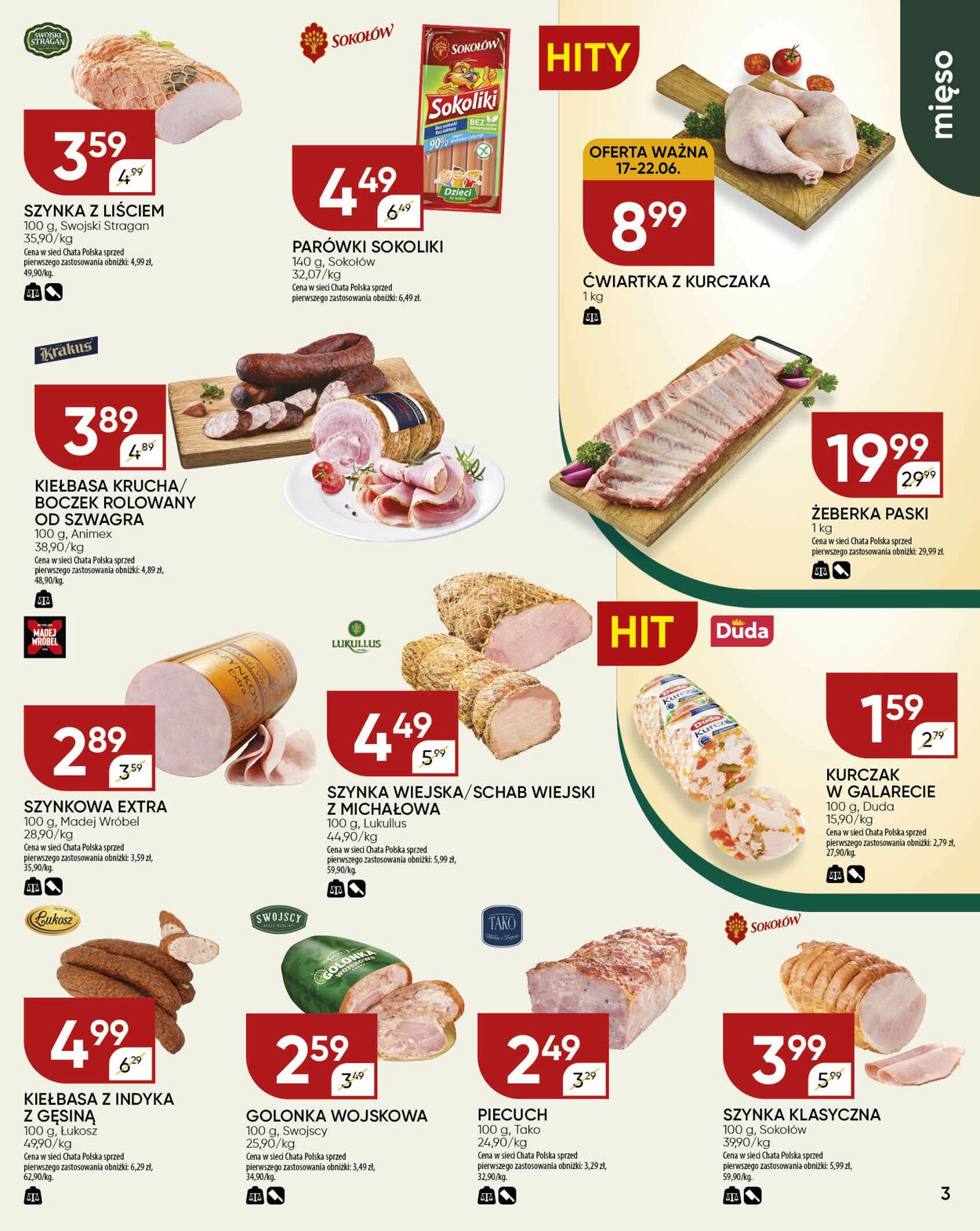 Gazetka Chata Polska 17.06.2025 - 29.06.2025