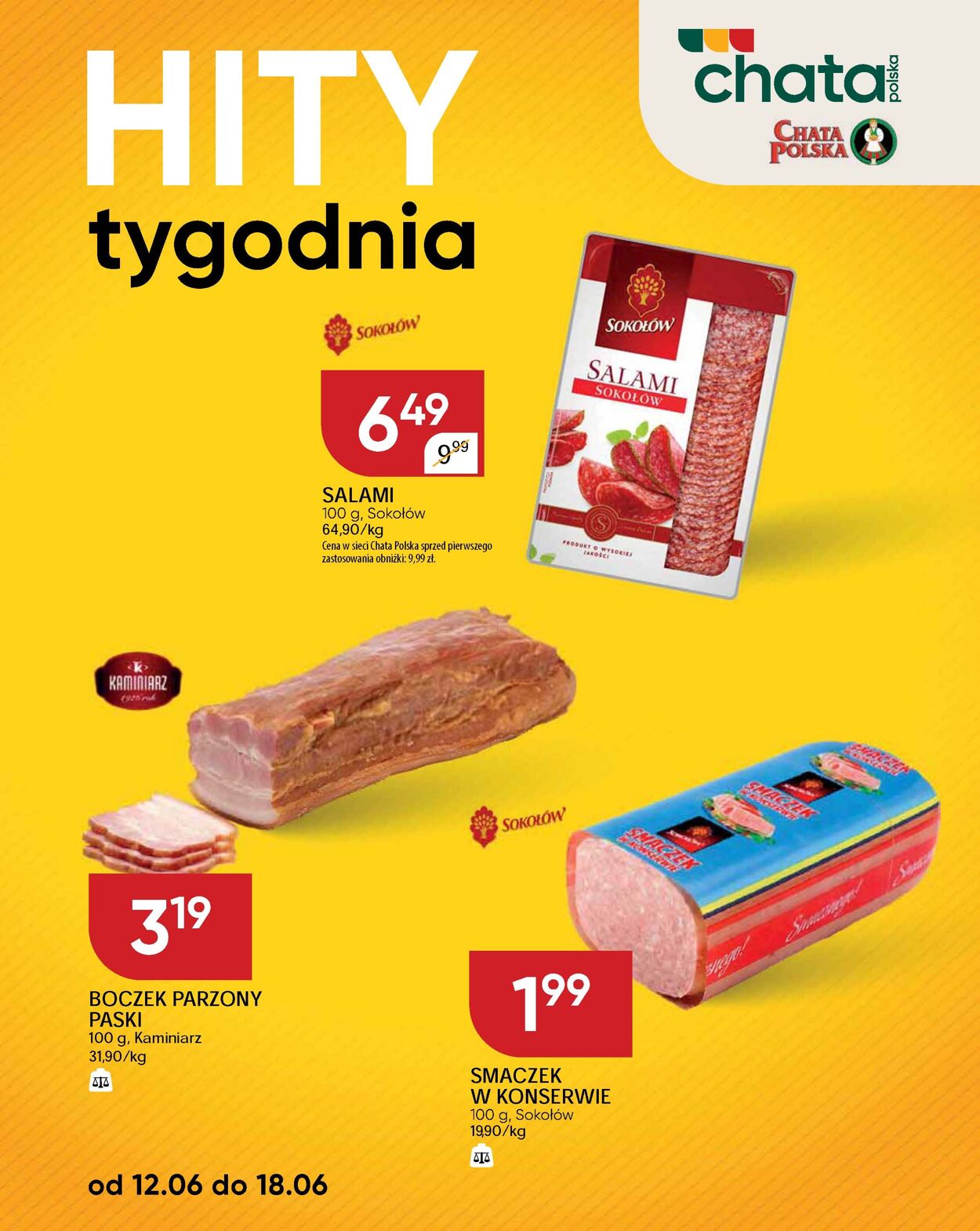 Gazetka Chata Polska 17.06.2025 - 29.06.2025