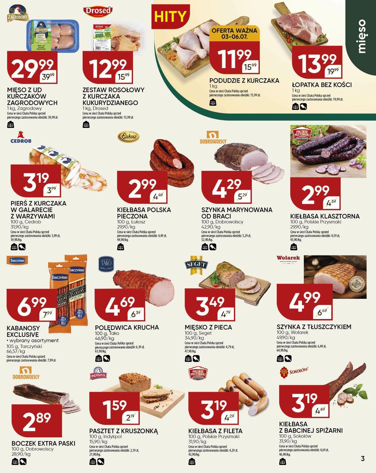 Gazetka Chata Polska 03.07.2025 - 13.07.2025