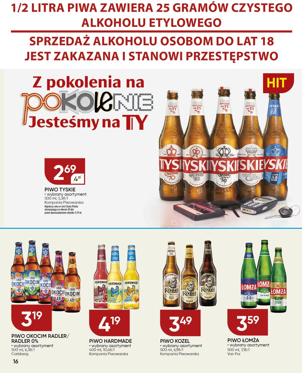 Gazetka Chata Polska 03.07.2025 - 13.07.2025