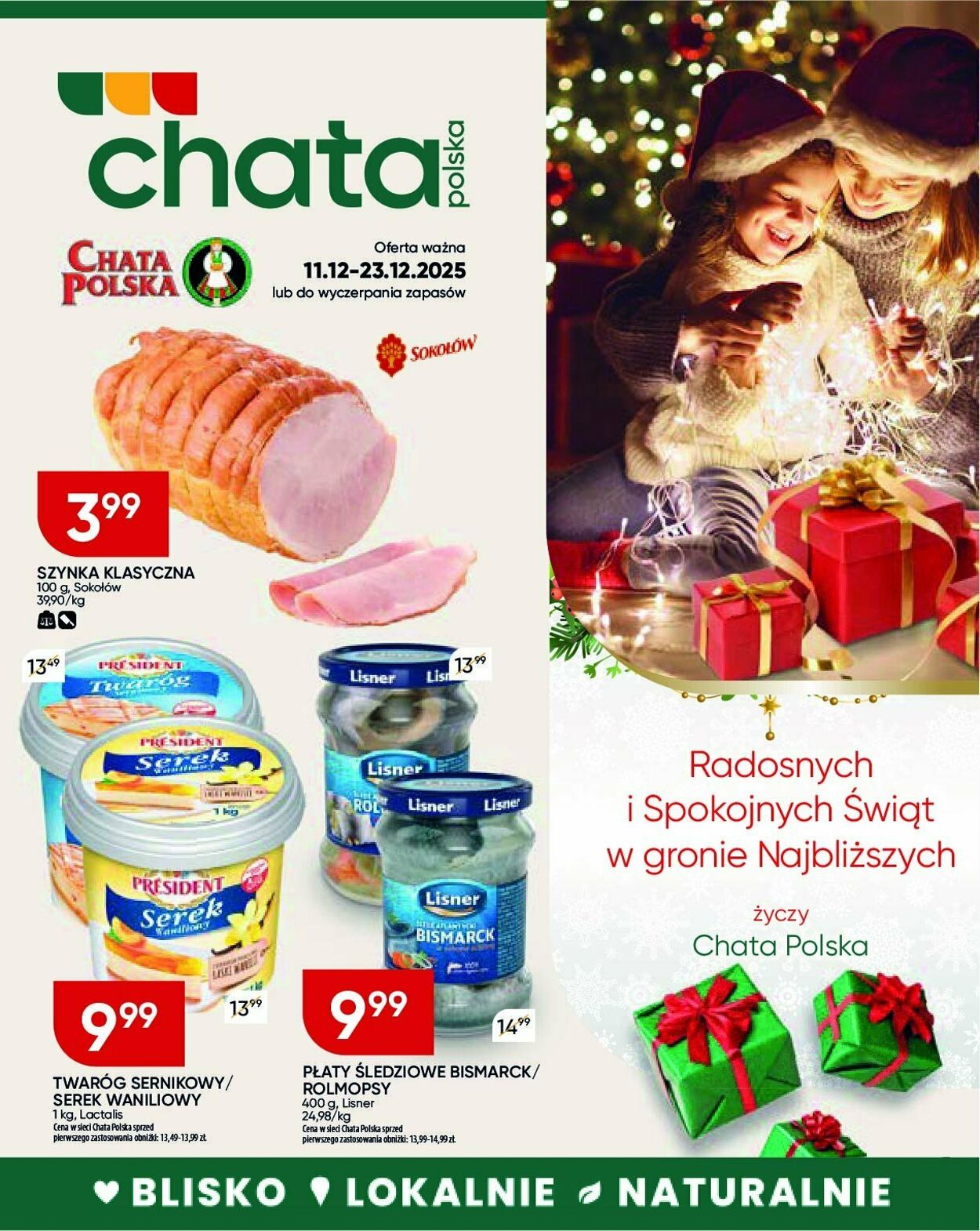 Gazetka Chata Polska 18.12.2025 - 28.12.2025