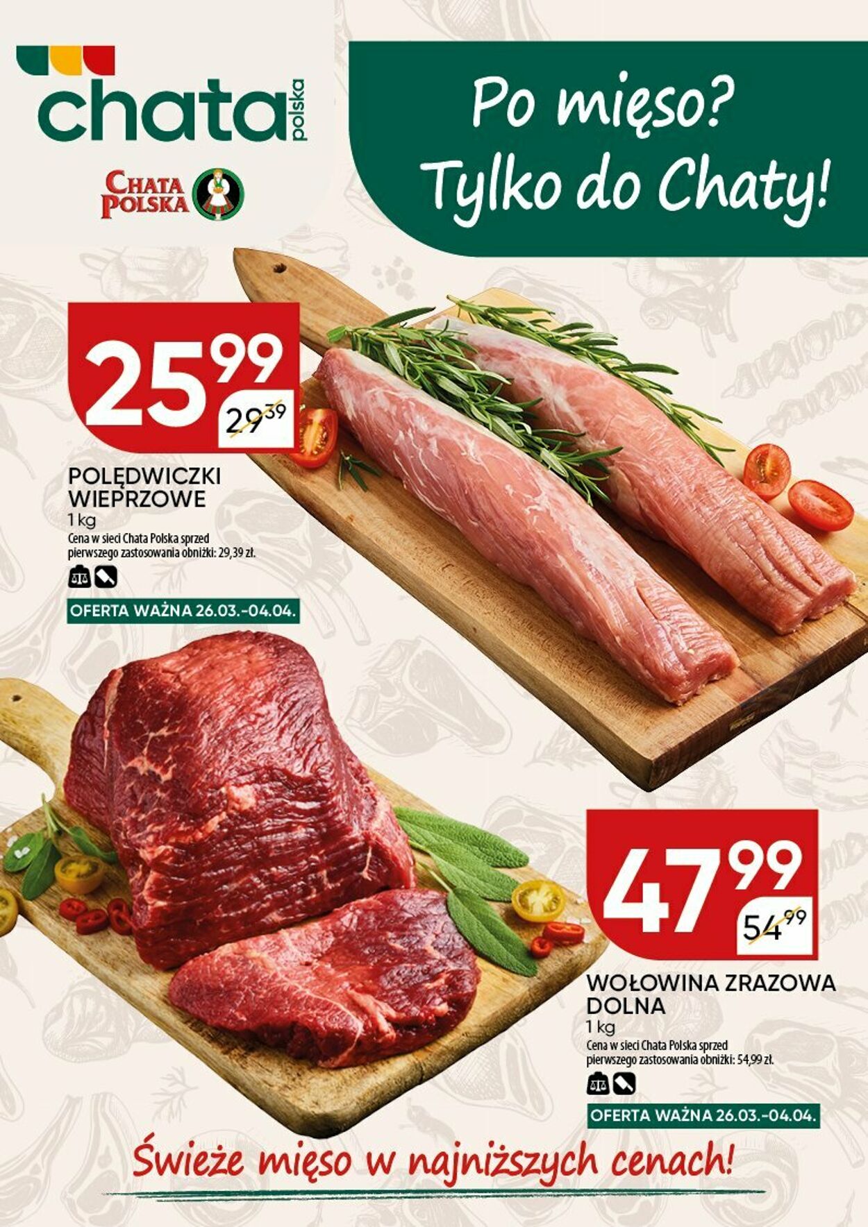 Gazetka Chata Polska 25.03.2026 - 02.04.2026