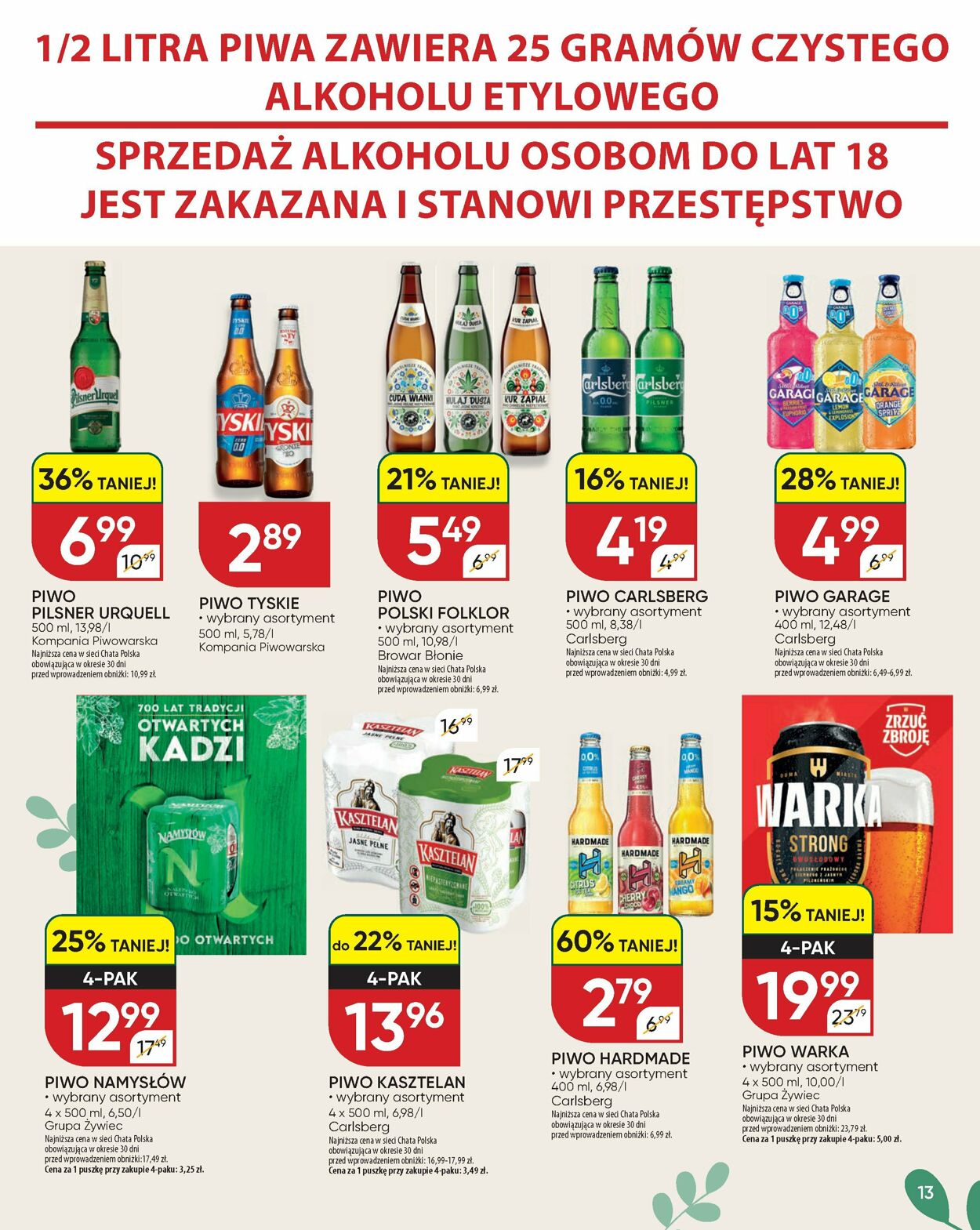 Gazetka Chata Polska 25.03.2026 - 02.04.2026