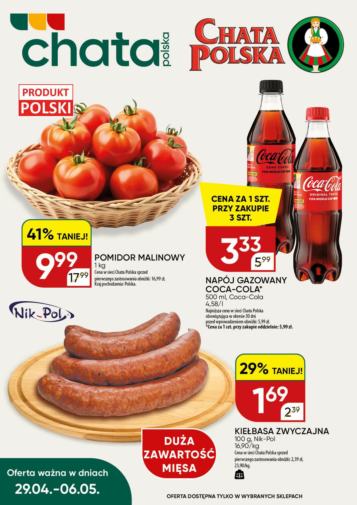Gazetka Chata Polska 04.05.2026 - 12.05.2026