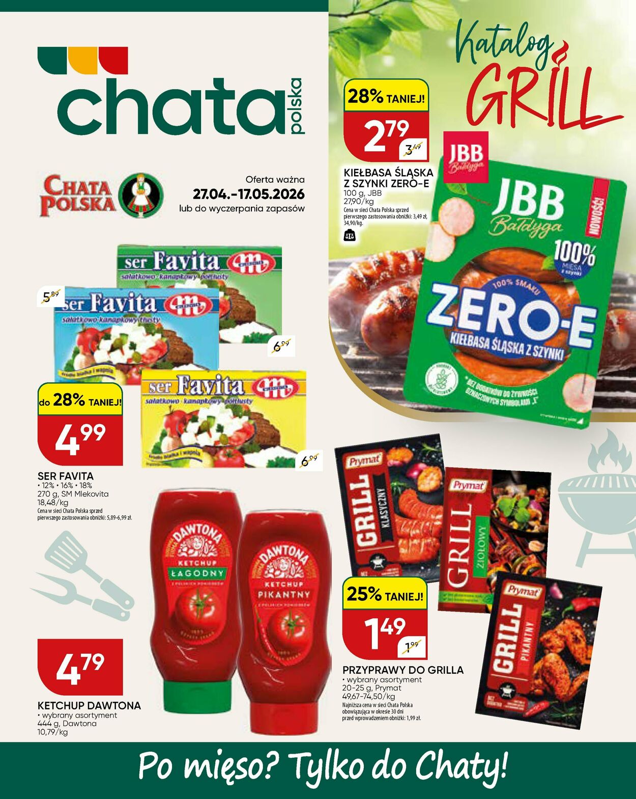 Gazetka Chata Polska 04.05.2026 - 12.05.2026