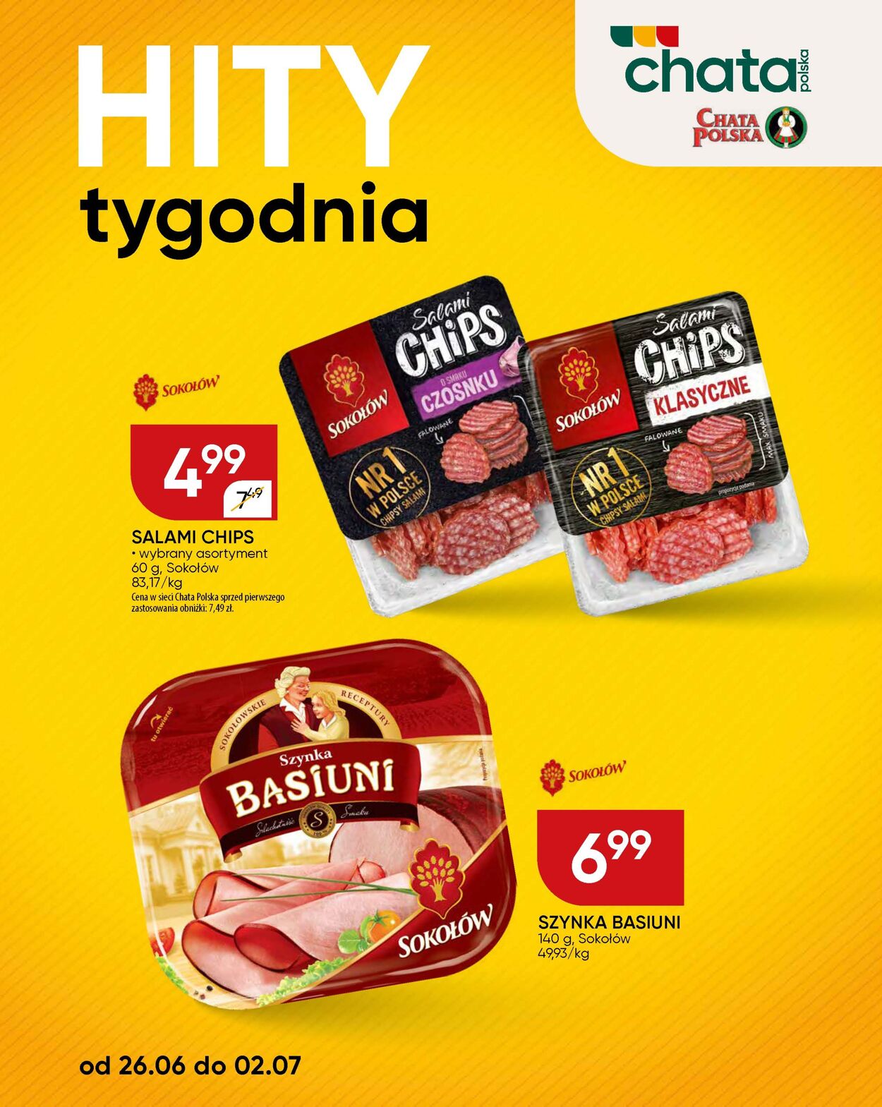 Gazetka Chata Polska 26.06.2025 - 02.07.2025
