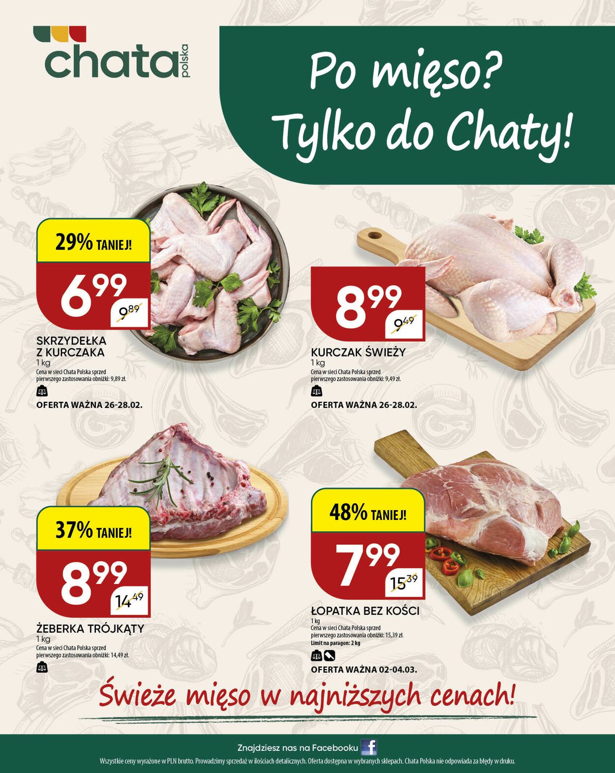 Gazetka Chata Polska 05.03.2026 - 13.03.2026