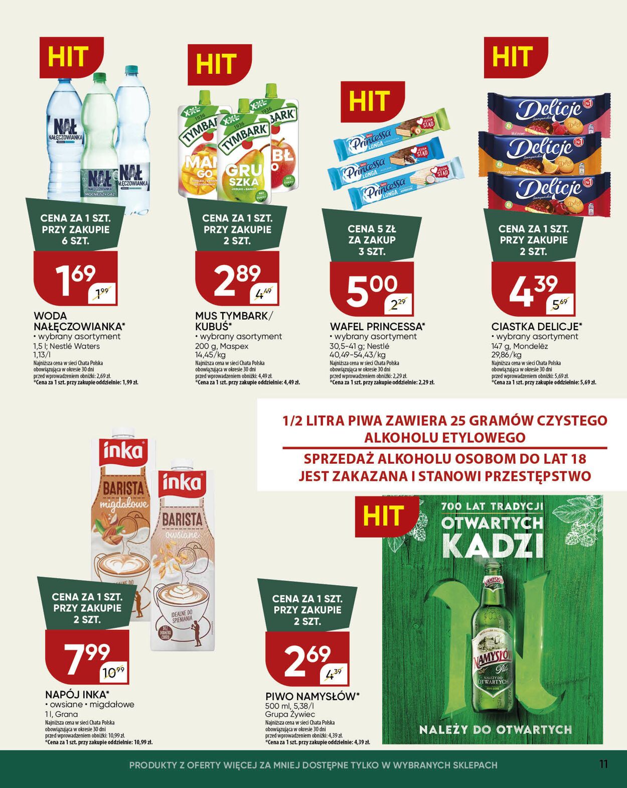 Gazetka Chata Polska 05.03.2026 - 13.03.2026