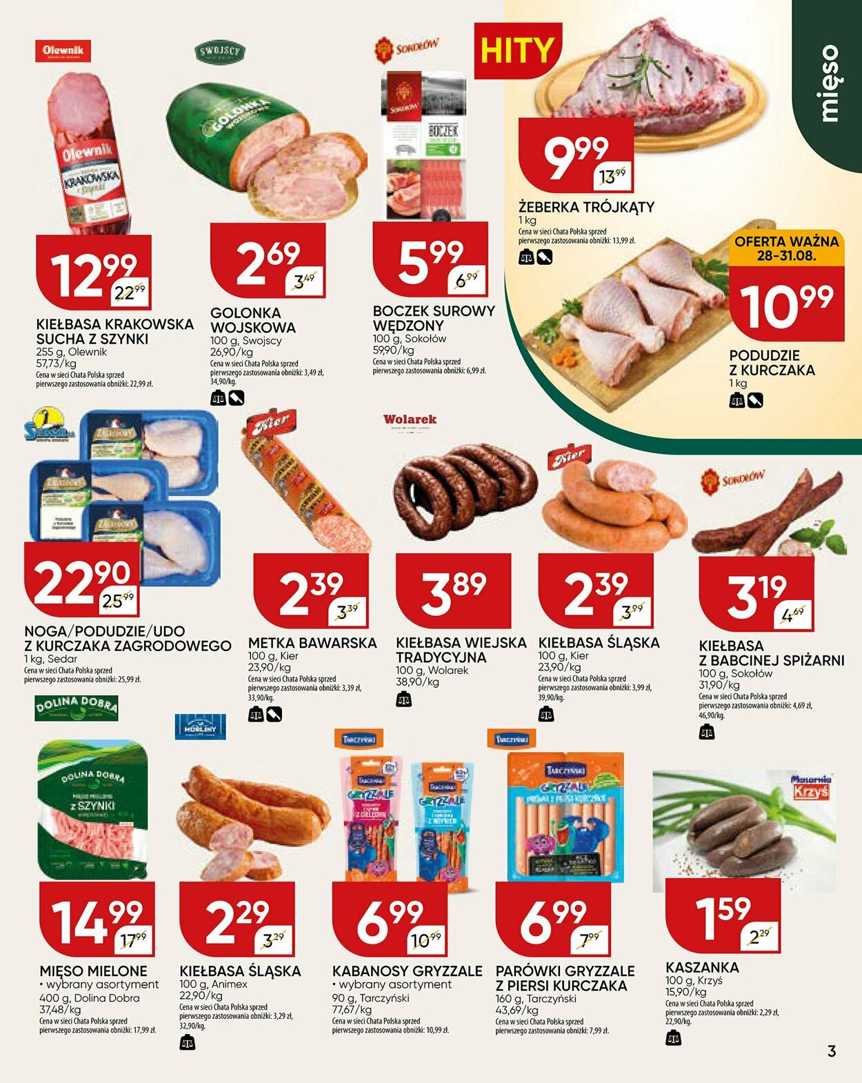 Gazetka Chata Polska 28.08.2025 - 07.09.2025