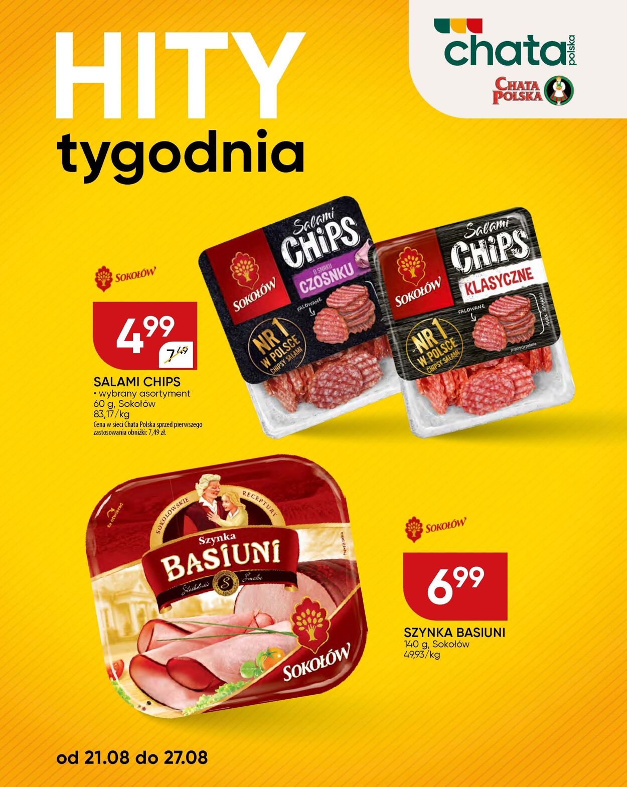 Gazetka Chata Polska 28.08.2025 - 07.09.2025