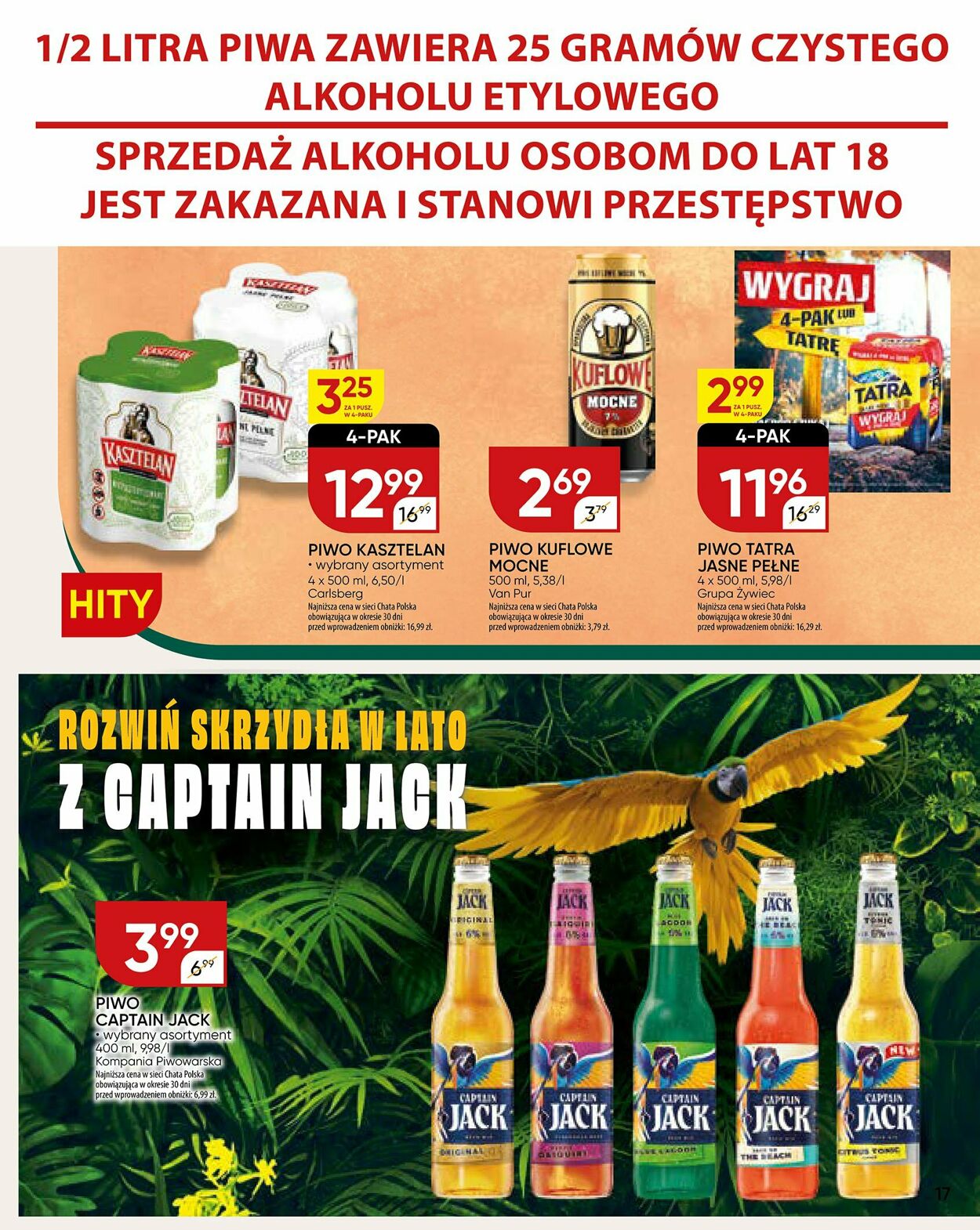 Gazetka Chata Polska 28.08.2025 - 07.09.2025