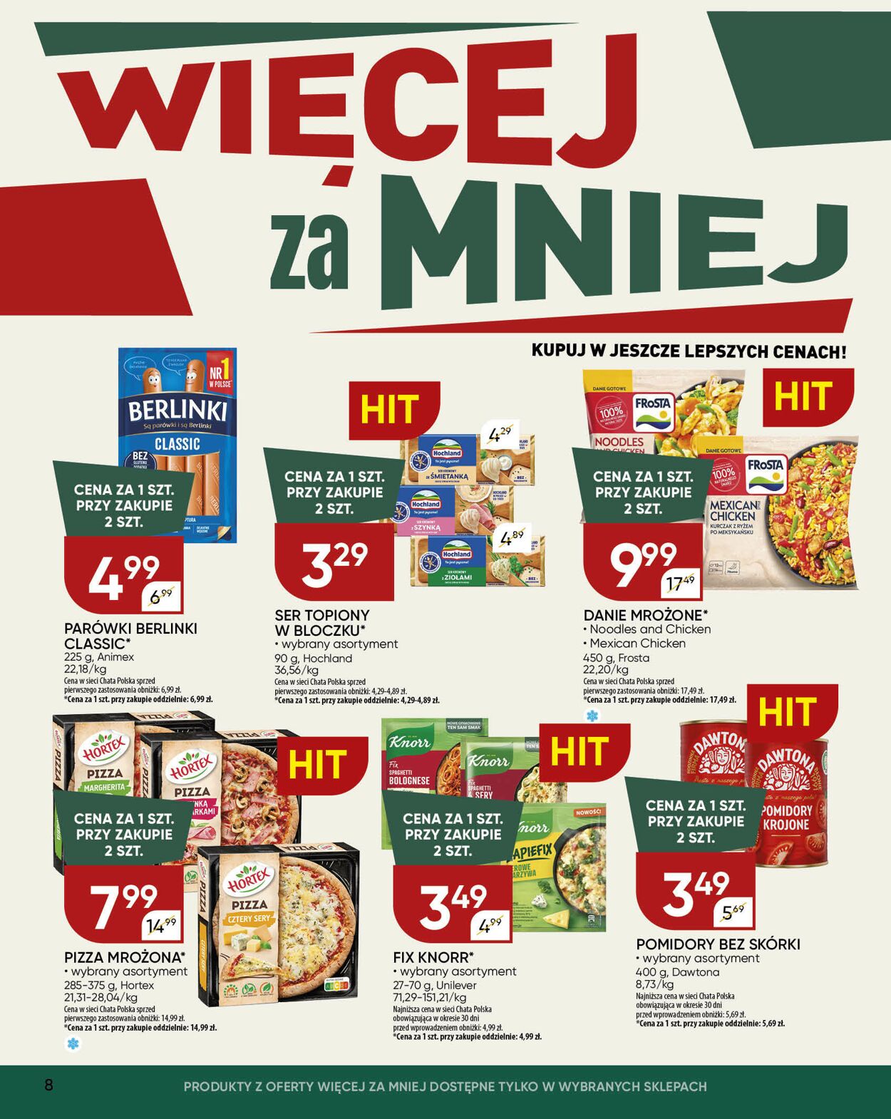 Gazetka Chata Polska 11.09.2025 - 21.09.2025