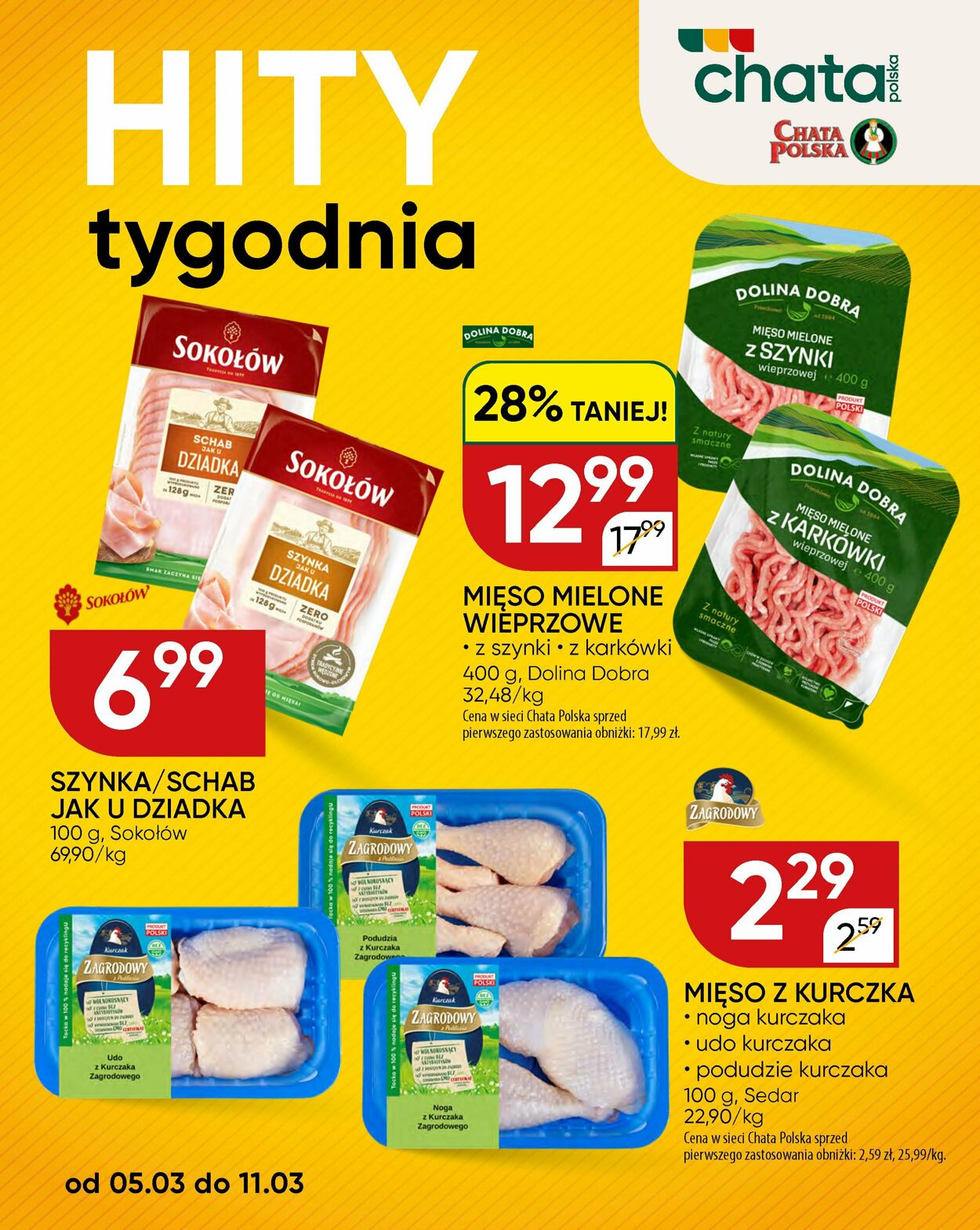 Gazetka Chata Polska 09.03.2026 - 17.03.2026