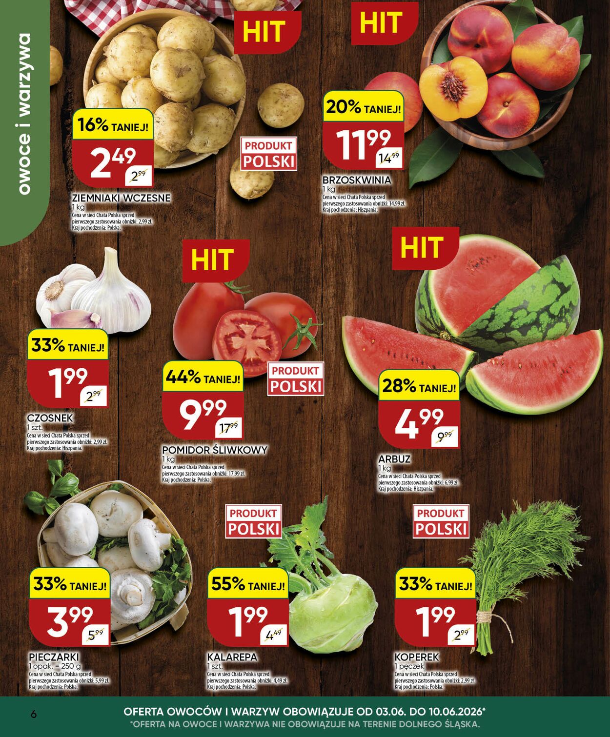 Gazetka Chata Polska 08.06.2026 - 16.06.2026