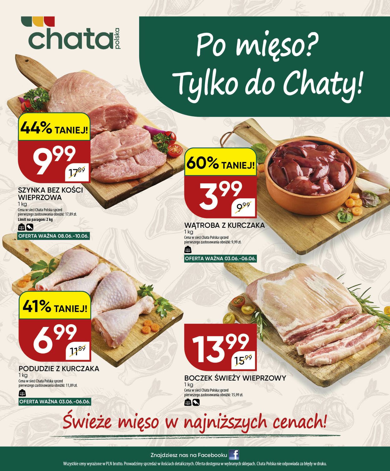 Gazetka Chata Polska 08.06.2026 - 16.06.2026