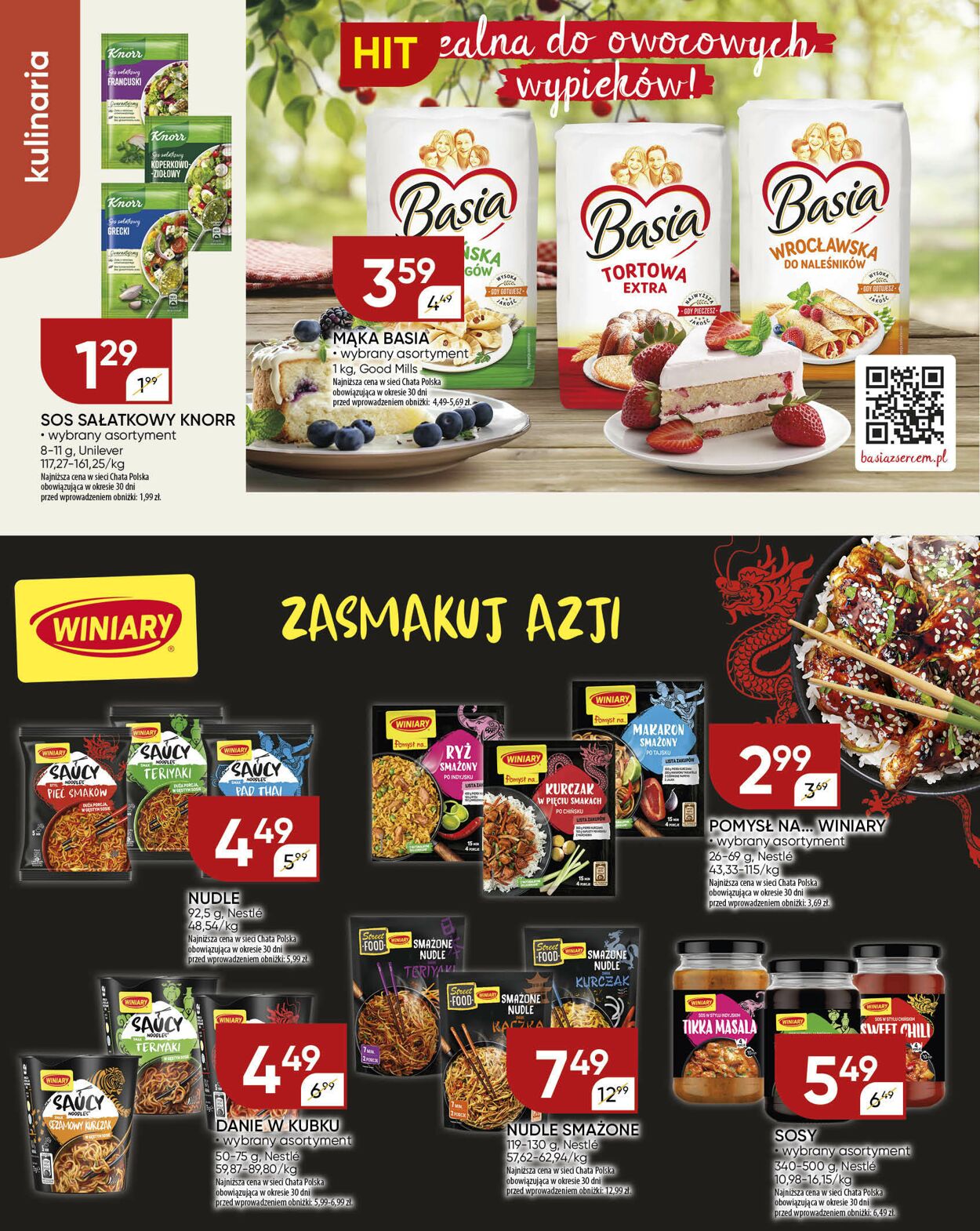 Gazetka Chata Polska 17.07.2025 - 27.07.2025