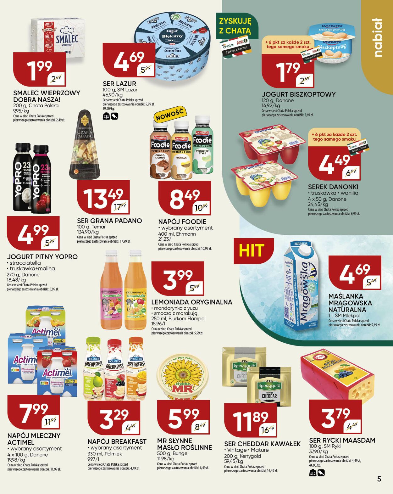 Gazetka Chata Polska 17.07.2025 - 27.07.2025