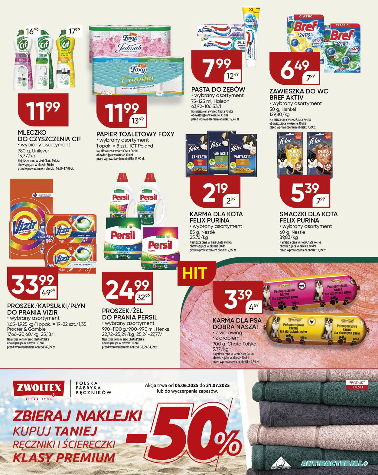 Gazetka Chata Polska 17.07.2025 - 27.07.2025