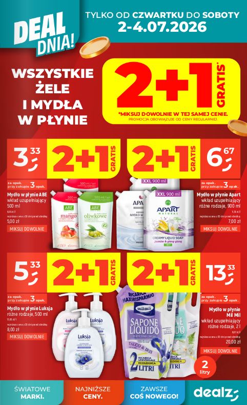 Gazetka Dealz 02.07.2026 - 08.07.2026