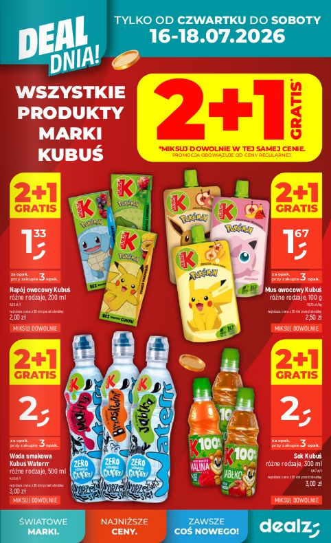 Gazetka Dealz 16.07.2026 - 22.07.2026
