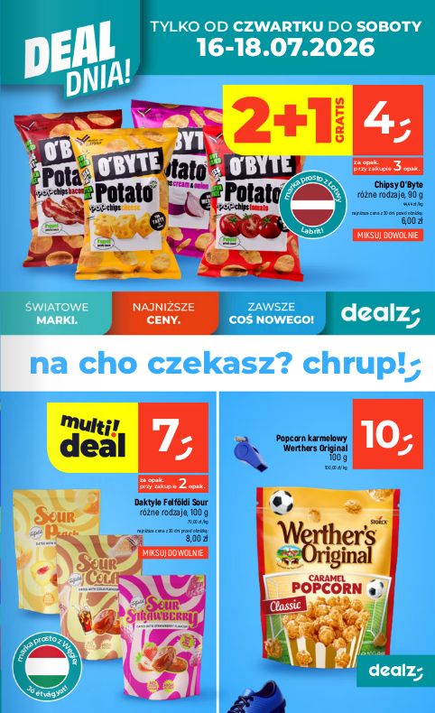 Gazetka Dealz 16.07.2026 - 22.07.2026