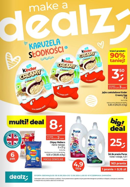 Gazetka Dealz 08.08.2024 - 13.08.2024