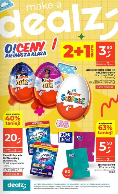 Gazetka Dealz 14.08.2025 - 20.08.2025