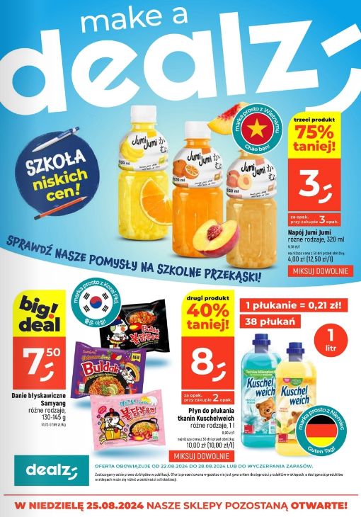 Gazetka Dealz 22.08.2024 - 28.08.2024