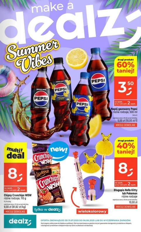Gazetka Dealz 31.07.2025 - 06.08.2025