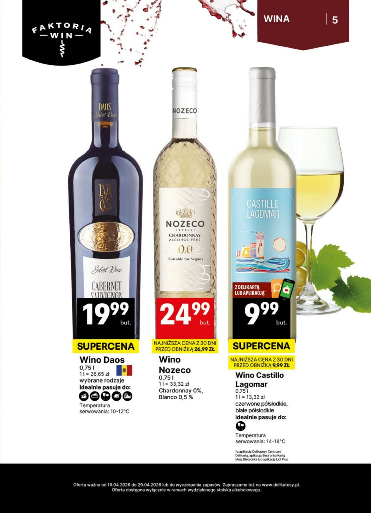 Gazetka Delikatesy Centrum 16.04.2026 - 29.04.2026