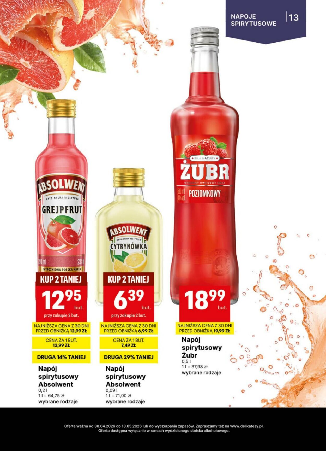 Gazetka Delikatesy Centrum 30.04.2026 - 13.05.2026