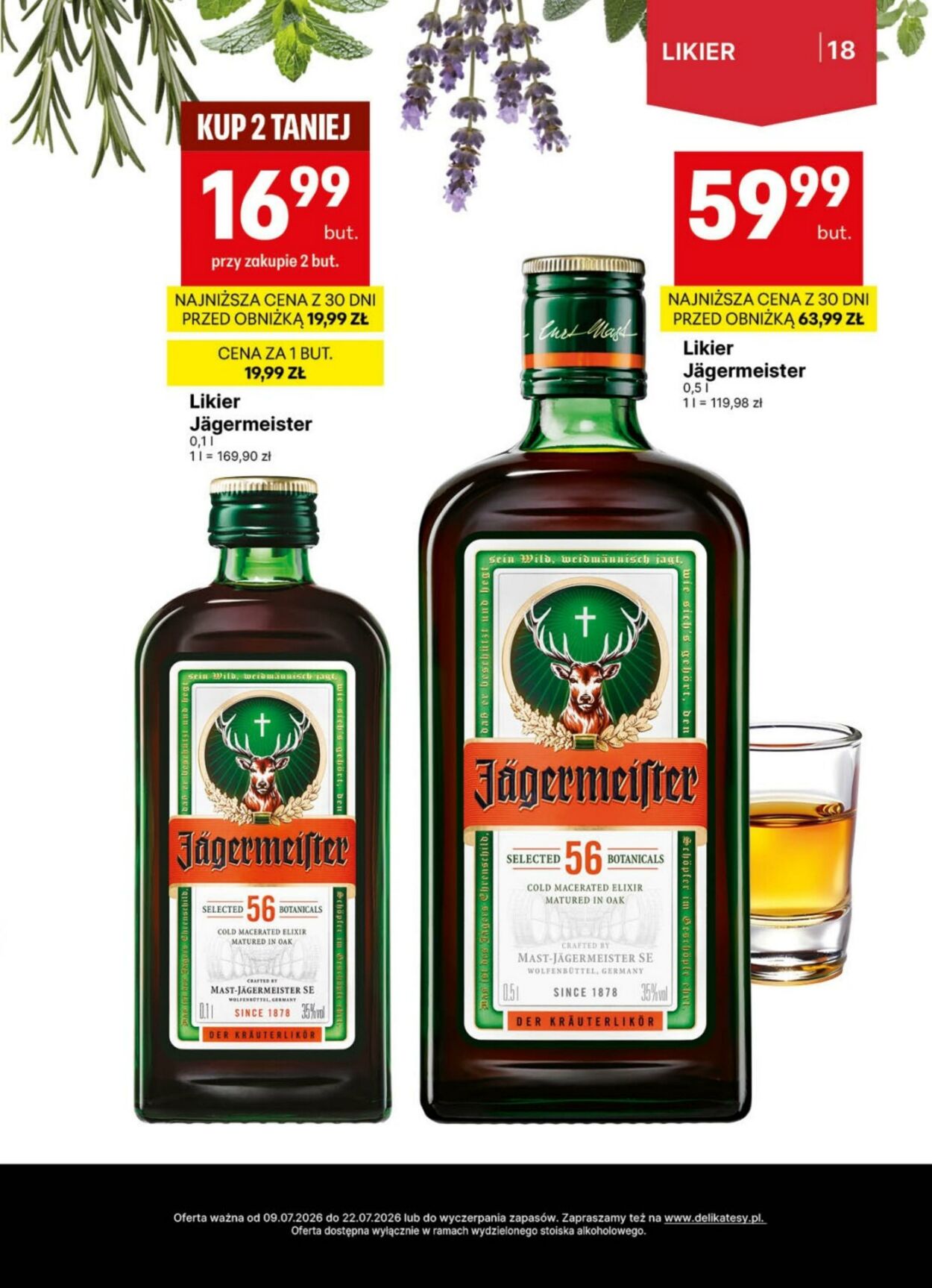 Gazetka Delikatesy Centrum 09.07.2026 - 22.07.2026