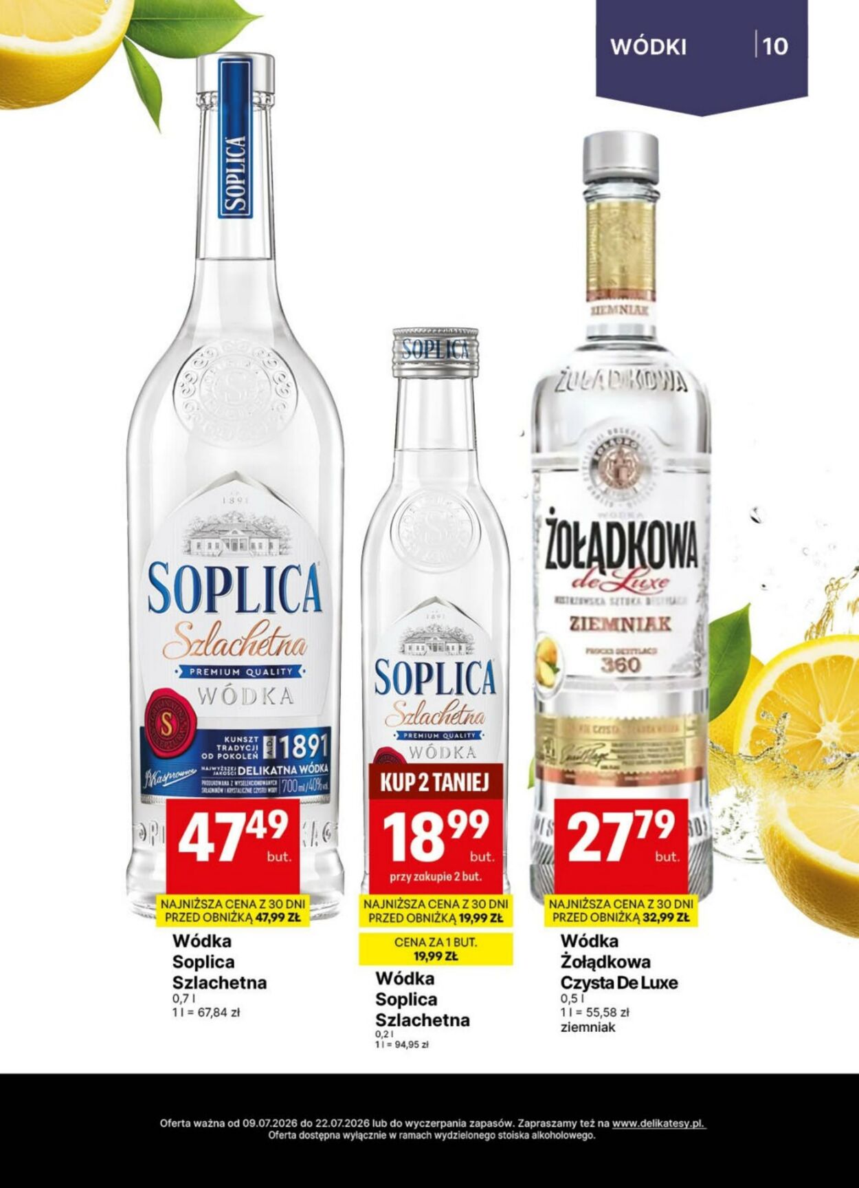 Gazetka Delikatesy Centrum 09.07.2026 - 22.07.2026