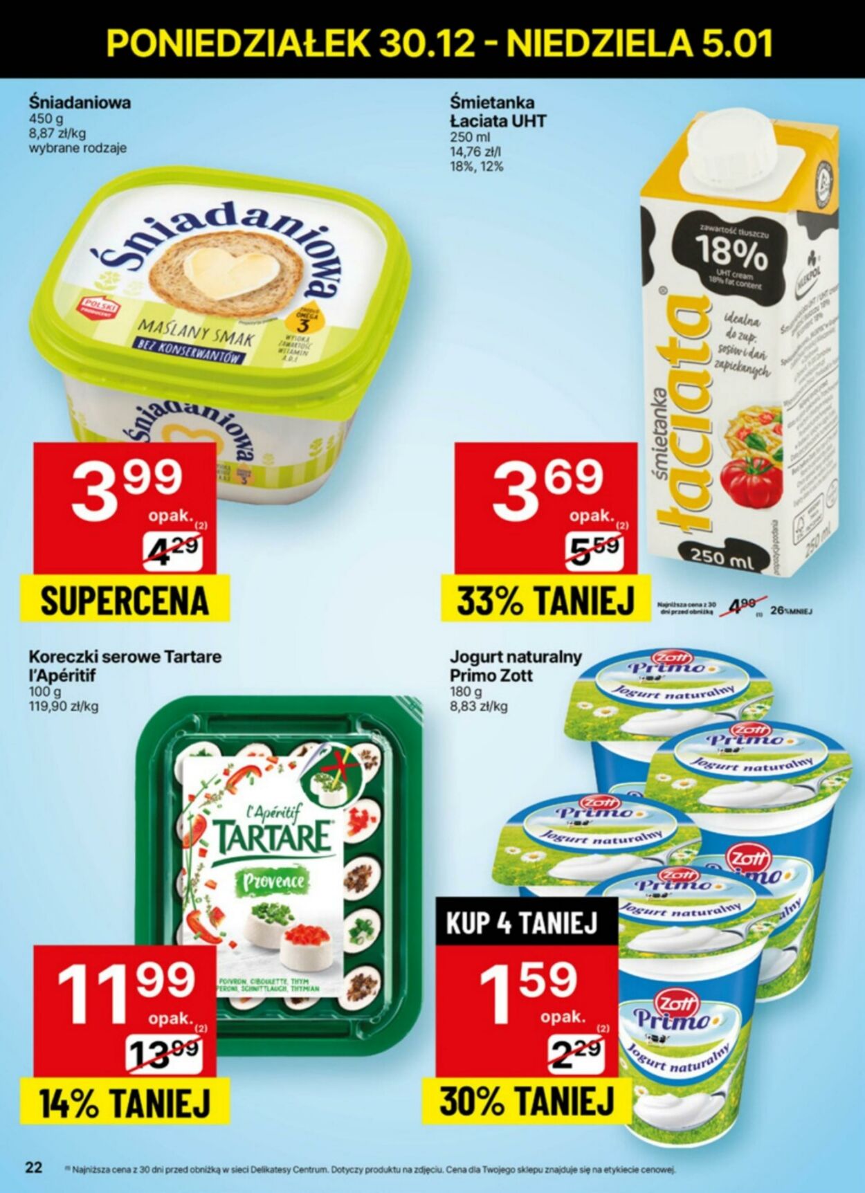 Gazetka Delikatesy Centrum 30.12.2024 - 05.01.2025