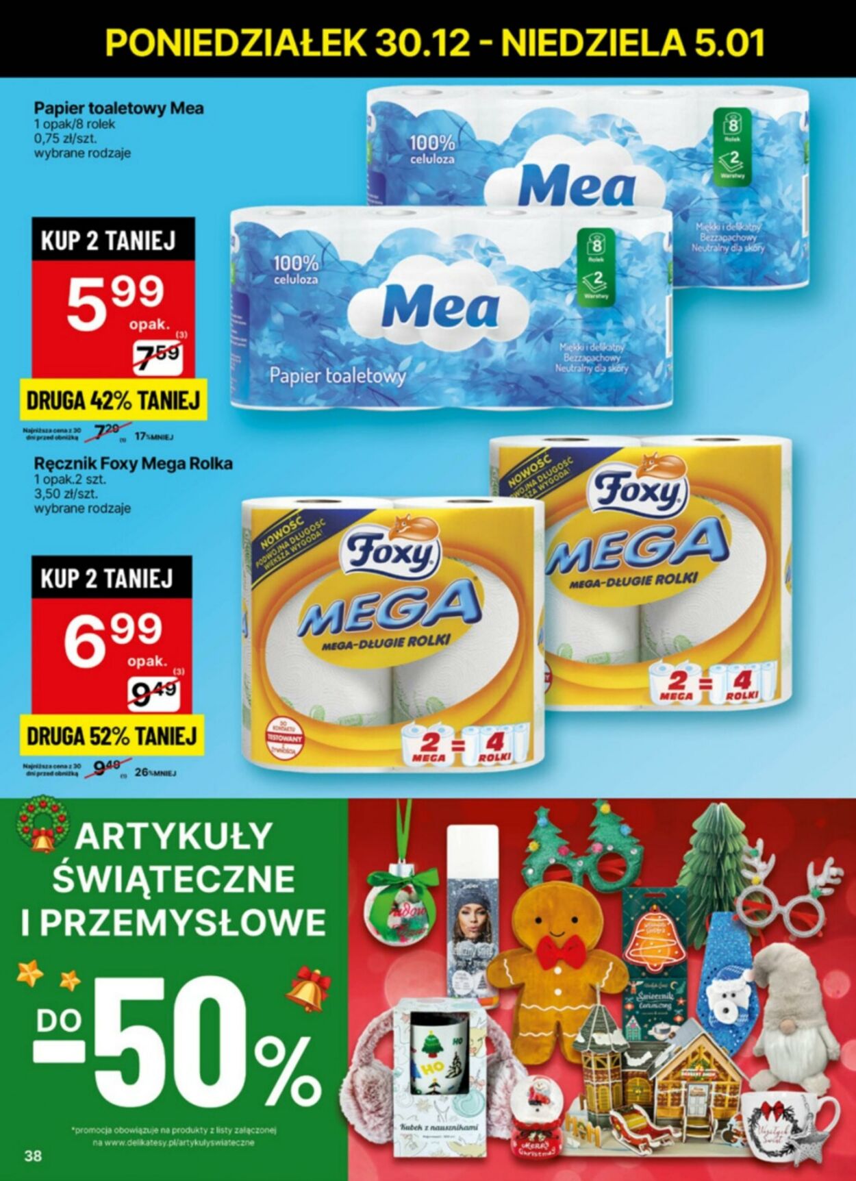 Gazetka Delikatesy Centrum 30.12.2024 - 05.01.2025