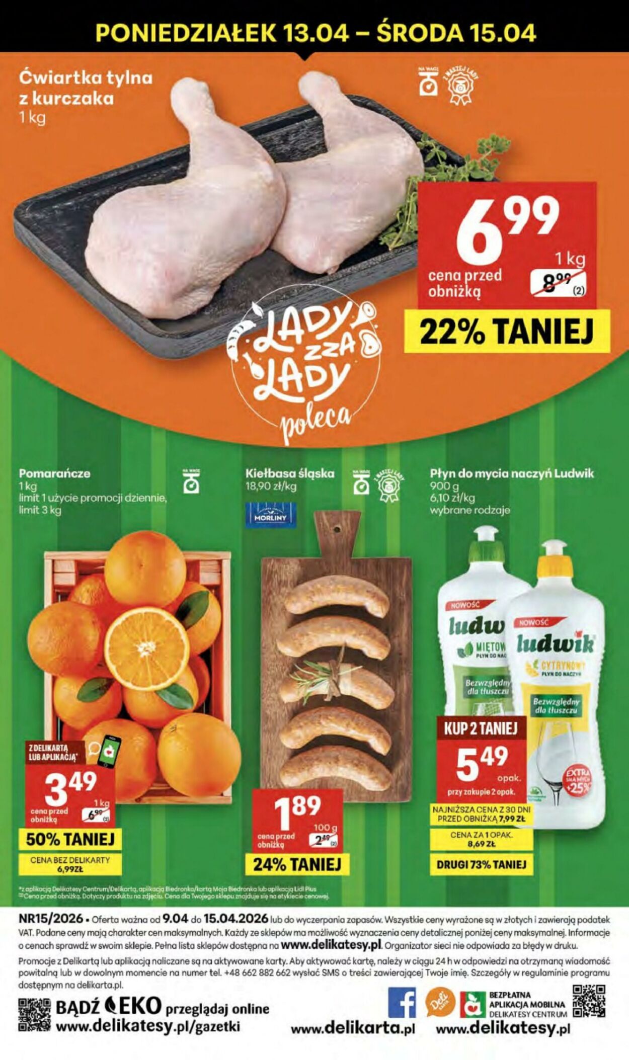 Gazetka Delikatesy Centrum 09.04.2026 - 15.04.2026