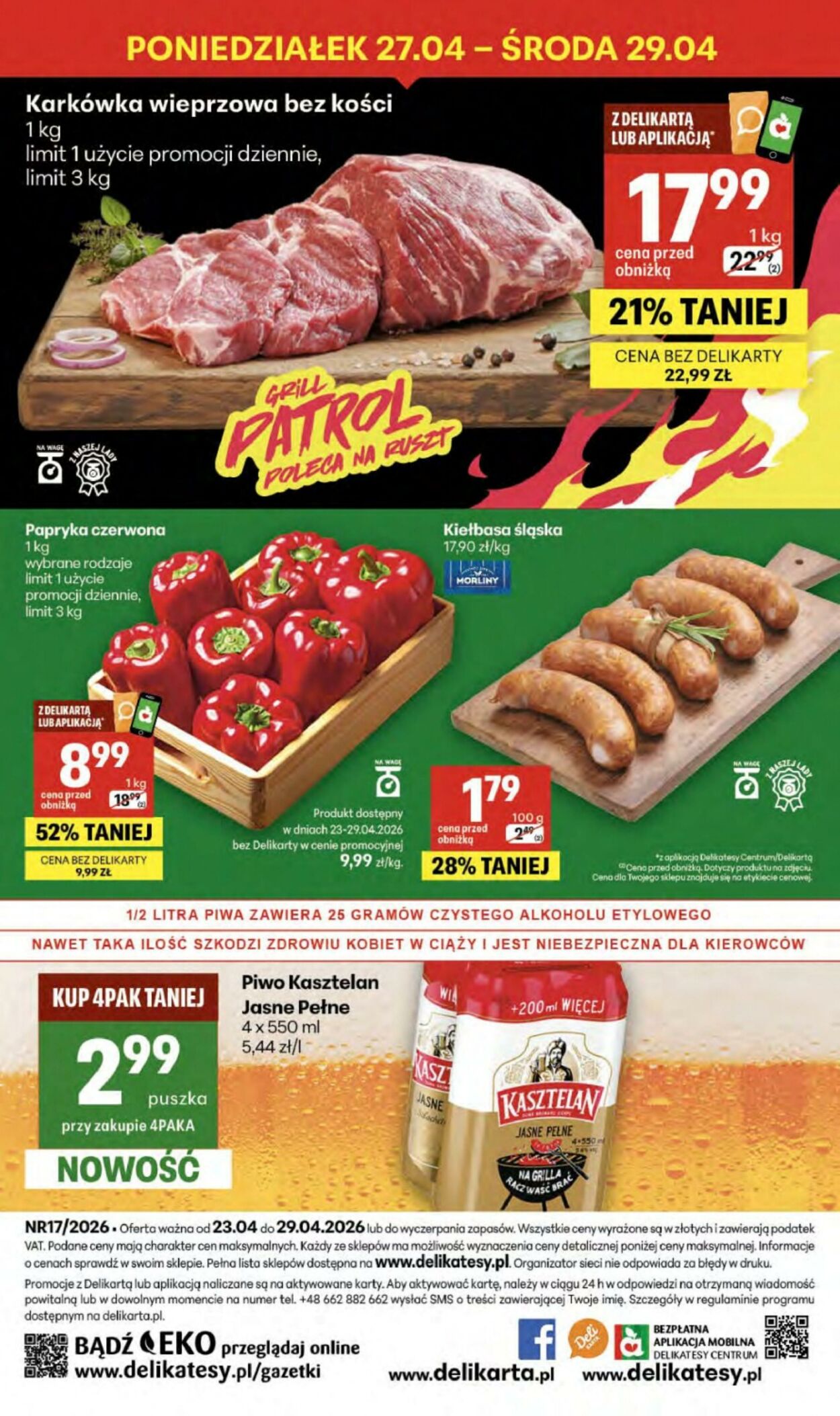 Gazetka Delikatesy Centrum 23.04.2026 - 29.04.2026