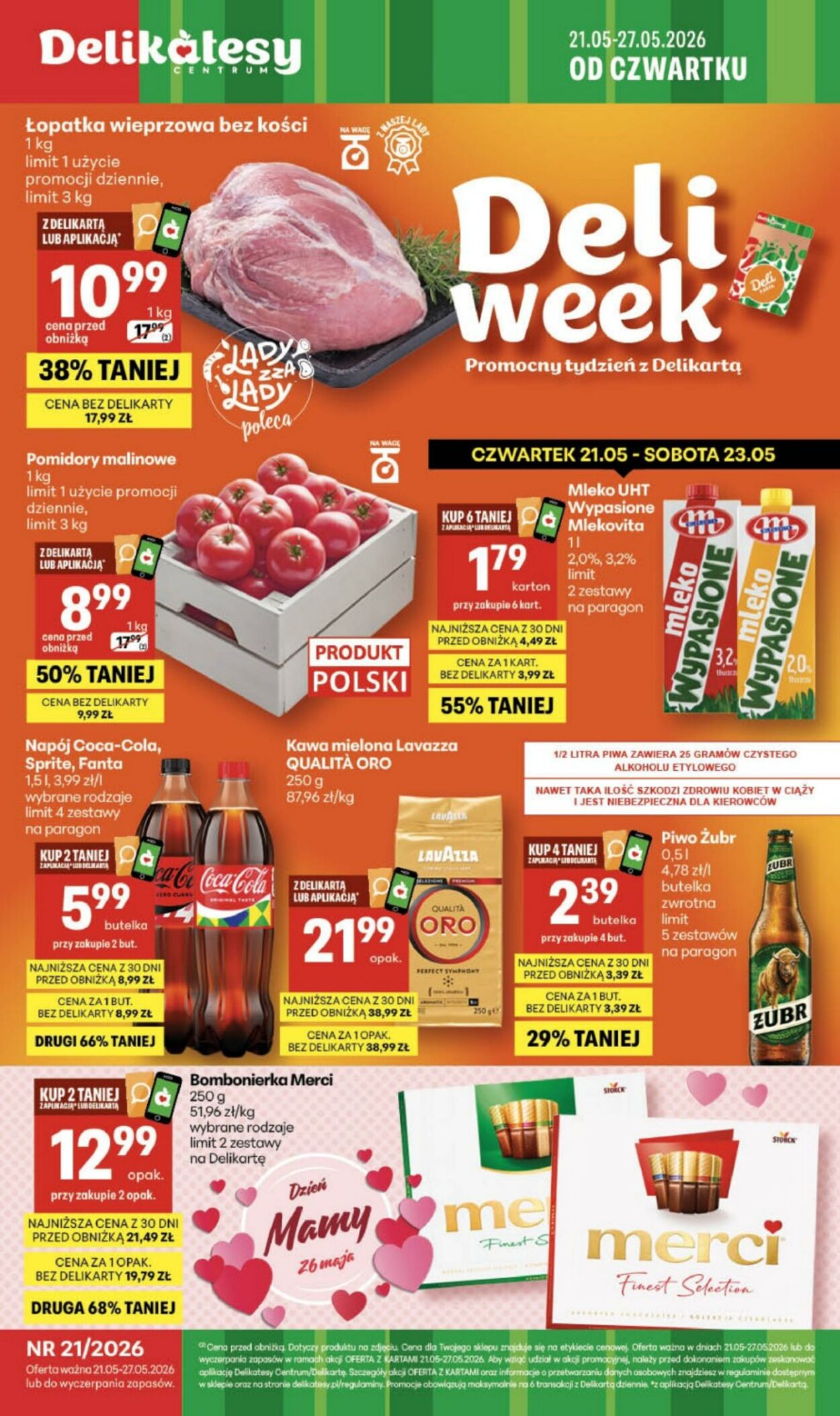 Gazetka Delikatesy Centrum 21.05.2026 - 27.05.2026