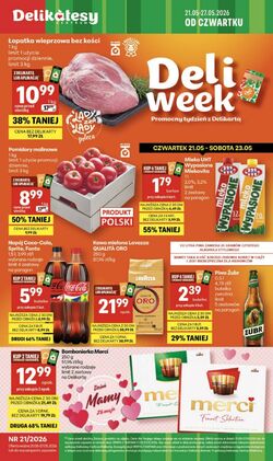 Gazetka Delikatesy Centrum 21.05.2026 - 02.06.2026
