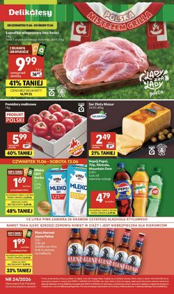 Gazetka Delikatesy Centrum 11.06.2026 - 17.06.2026